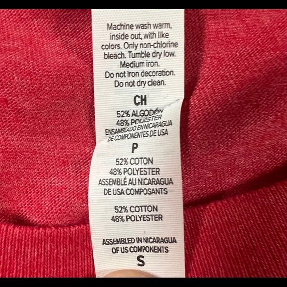 RUBYS RUBBISH T-Shirt Womens Red Short Sleeve HONEY HUSH Graphic Funny Tee NWT - Picture 4 of 4